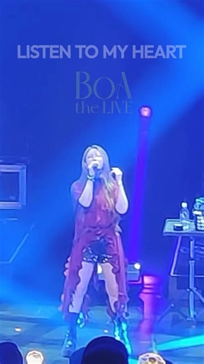 [보아] 20년이 지나도 변함없는 LISTEN TO MY HEART 라이브