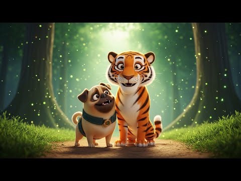 “3D Animated Pug Adventure: How a Tiny Hero Saved the Magical Forest 🌟”