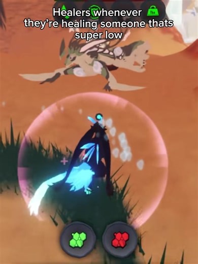 Creatures of Sonaria Animator Healing Low HP