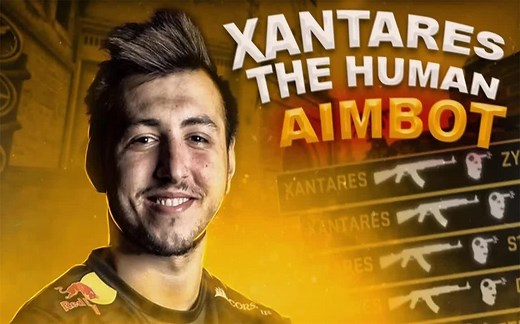 【CSGO】人工自瞄XANTARES! - XANTARES高光集锦
