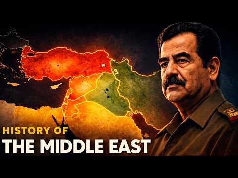 The Middle East history from 1900 to 2020. History Through Maps