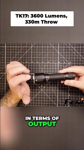 Fenix TK17 - Compact Tactical Flashlight