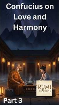 Confucius on Love and Harmony Part 3