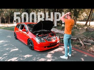 'THE SUPERCAR KILLER' 505BHP Turbo EP3 Honda Civic TYPE R