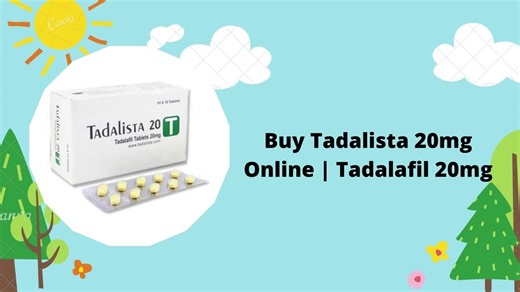 Buy Tadalista 20mg tablets Online | Tadalafil 20mg