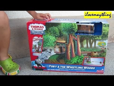 Unboxing Toby & the Whistling Woods - Thomas Trackmaster Motorized Engine