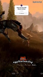 Skyrim AE (PS5) | GBD: Elden Beast Dynamic Animation Replacer test