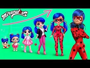 Baby Ladybug Growing Up / 32 DIYs for LOL OMG