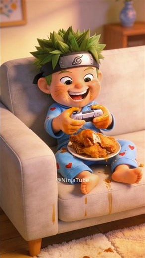 😱 The Uzumaki family lost their video game controller... What now?!