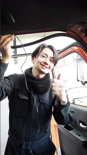 ドライブレコーダー前後カメラ取付