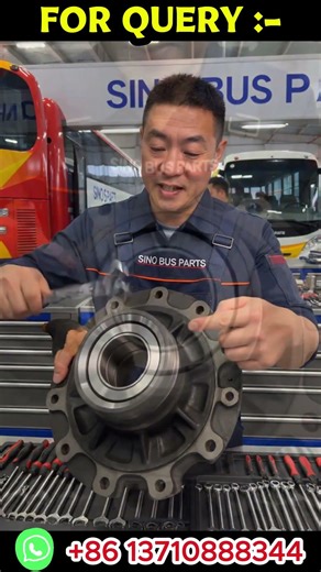 YT-3401-00557 Rear Wheel Hub for Yutong YT6122 Bus Axle | SINO BUS PARTS China