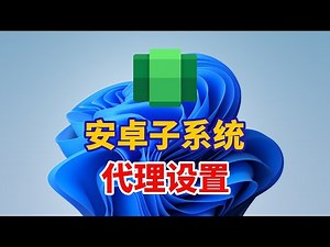 Windows Android子系统WSA代理一键快捷设置工具