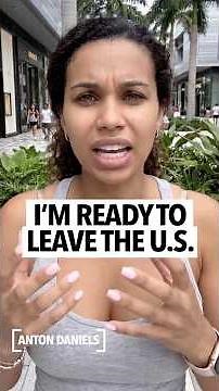 Woman says living in the United States is a scam after moving to Miami... cost of living is too high