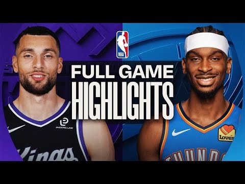 SACRAMENTO KINGS vs OKLAHOMA CITY THUNDER | FULL GAME HIGHLIGHTS | October 28, 2025 | 2nd half