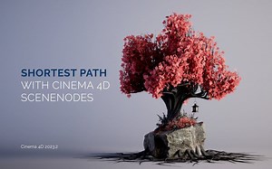 【野生字幕】使用Cinema 4D场景节点制作路径生成器|中子节点教程|C4D教程