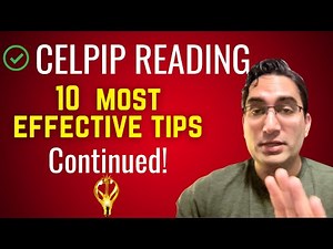 PART 2: CELPIP Reading Top 10 Strategies For Parts 3 and 4 Reading!
