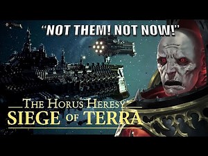 Why was Horus Scared of the ULTRAMARINES Arrival in the Siege of Terra?