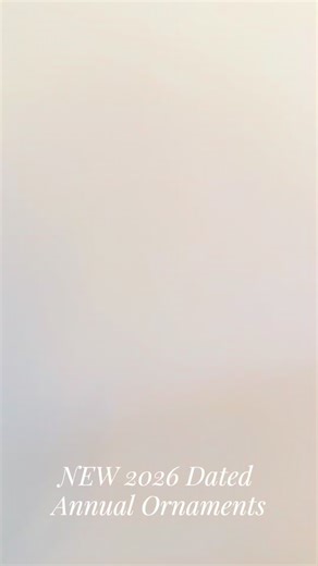 Our 2026 Dated Annual Ornaments are here! These keepsakes are made to mark the moments that matter most. Shop now at the link in our bio ❤️ | Lenox