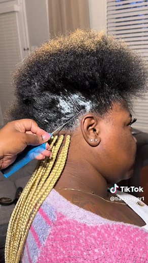 Box Braids Crown Hairstyle Tutorial Part 2