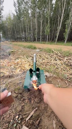 DIY Mini Tank Cannon Blast Firecracker Boom Time #toys #military #shots #experiment