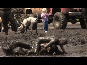 Mud Wrestling Girls Part 2 Getting Clean