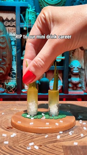 Trying to Make Miniature Tiki Drinks… What Could Go Wrong?