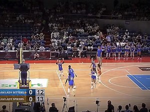 635K views · 10K reactions | I’ll just bring back on how the crowd goes wild every time mikha appears on the big screen and the ball lands on her. gets na gets ko kayo 凉 | Mikha conyo type na pogi | Facebook