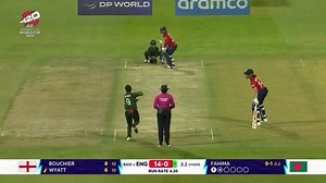 Danni Wyatt-Hodge gets going with two fours 💥 #ENGvBAN #T20WorldCup #WhateverItTakes | ICC - International Cricket Council