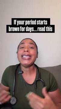 You think your period is “starting” but it’s really just… dragging in And if you’ve ever had this,