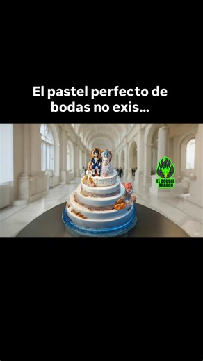 El pastel perfecto de bodas no exis… #vegeta #bulma #pastel #torta #fblifestyle | El Double Dragon