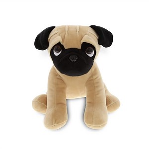 [Hot Item] Sitting Pug Stuffed Animal Dog Custom Ce Cotton Plush Toy