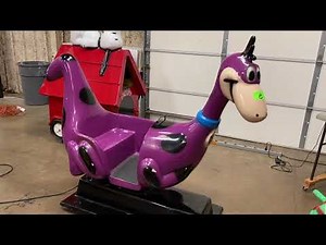 Dino Kiddie Ride, Coin Operated