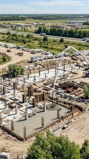 Watch this massive transformation start as heavy machines clear the ground for future construction.