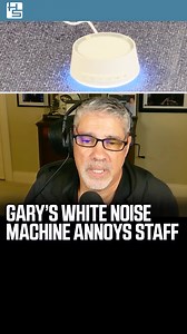 “I didn’t want anyone hearing my conversations.” Gary Dell’Abate defends his decision to annoy the back-office staff with a white noise machine. | The Howard Stern Show