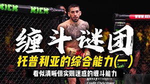 【缠斗谜团】UFC托普利亚的综合能力分析（一）
