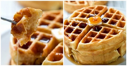The Perfect Homemade Waffle Recipe!