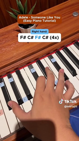 Adele - Someone Like You Piano Tutorial Guide