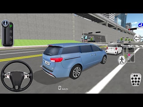 New Kia Carnival ready for parking - 3d Driving Class android game || Car Game #gameplay #cargame