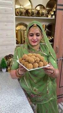 पारम्परिक राजस्थानी चूरमा लड्डू 🤎 | Churma Laddu Recipe #marwadirasoi #dessert #rajasthanifood