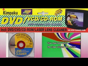 Will show cleanance again! 💿 The Kimpaku Video CD lens cleaner