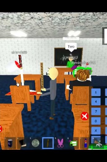 REAL MATH LESSON AT BALDI'S SCHOOL (online game) █ Baldi's Basics R15 RP Test █