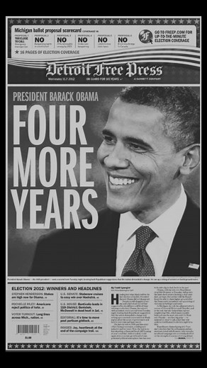 #OnThisDay November 6, 2012: Victory Mandate https://history-collectors.com/ | Own A Piece Of History ---------------- References / More Knowledge: Galston, William. “The 2012 Election: What Happened, What Changed, What It Means.” Brookings Institution, 2012. https://www.brookings.edu/articles/the-2012-election-what-happened-what-changed-what-it-means/ “The Obama Coalition In The 2012 Election And Beyond.” Center For American Progress, 2012. https://www.americanprogress.org/article/the-obama-coa