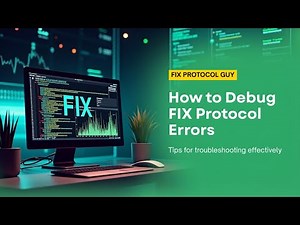 How to Debug FIX Protocol Errors - Common Connection issues & fixes