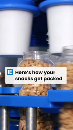 17K views · 85 reactions | This packing machinery for nuts and snacks assist to pack the products at high speeds. | Interesting Engineering | Facebook