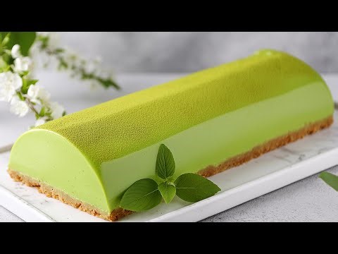 How to Make Matcha Mousse Cake | Irrestible Japanese Matcha Cake Recipe | Nyam Nyam