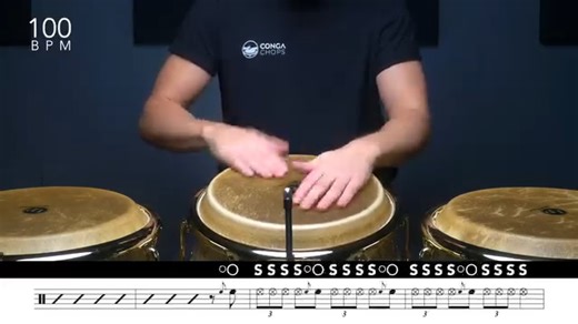 Watch the full Course for FREE: CongaChops.com/free 👈🏽 A classic triplet chop you’ll learn step-by-step on our Conga Soloing 101 Course 🛠 • Puedes ver el Curso completo GRATIS: CongaChops-es.com/gratis 👈🏽 Un “chop” clásico de tresillos que aprenderás paso a paso en nuestro curso de Improvisación en las Congas 🛠 | Conga Chops - Paulo Stagnaro