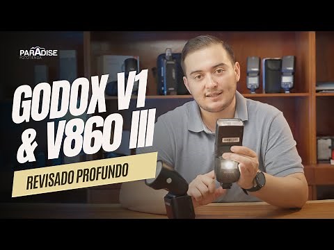 Godox V860III and Godox V1 Flash / In-depth User Tutorial // In Spanish