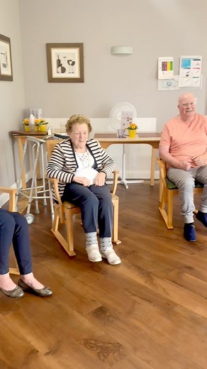 3.2K views · 74 reactions | Chair exercises with our residents! More...