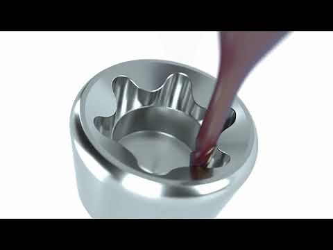 Usinage d’une empreinte TORX® dans une vis médicale avec une micro-fraise CrazyMill Cool MIKRON TOOL