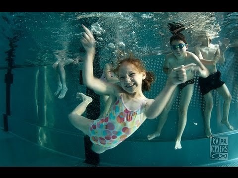 Swimming for kids with Kapr Divers